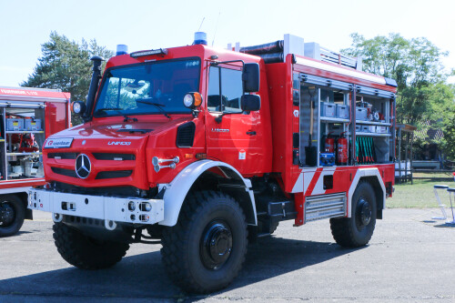 Feuerwehrfahrzeug auf der firemobil.