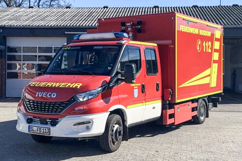 Gerätewagen Logistik (GW-L1) der Freiwilligen Feuerwehr Busdorf