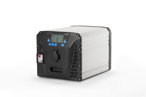 Die Vorderseite der Lithium Power Supply 2