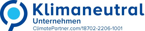 Logo für klimaneutrale Unternehmen