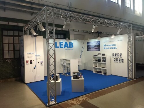 LEAB Messestand auf der Messe Florian