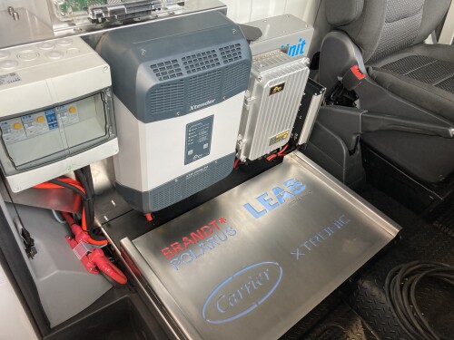 Innovatives System: BRANDT*POLARUS baut elektrifiziertes Kühlfahrzeug inklusive der Energy Unit mit XBU