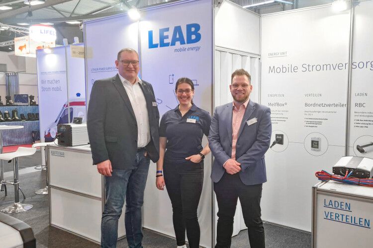 Das LEAB-Team auf der Signal112 in Oberwart.