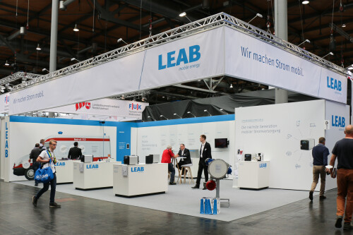 LEAB exhibition stand at Interschutz 2022