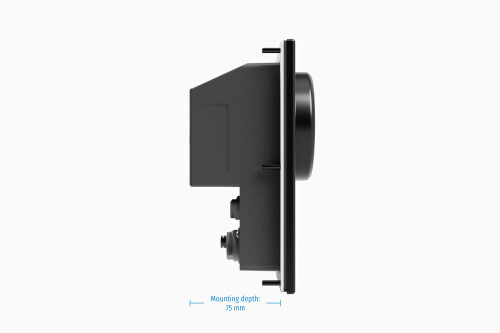 Mounting depth of the new PowAirBox II.