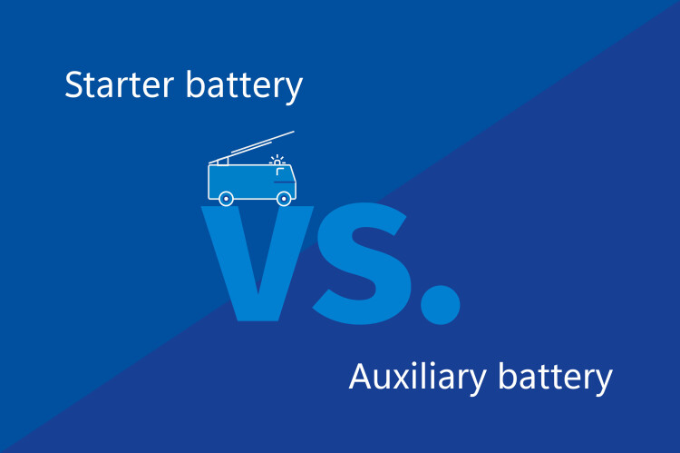 Starter battery vs auxiliary battery